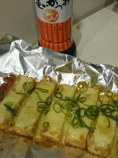 簡単厚揚げのチーズ焼き-レシピのメイン写真
