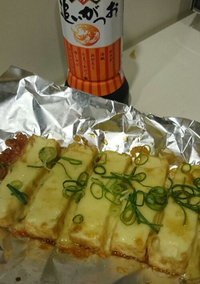 簡単厚揚げのチーズ焼き-レシピのメイン写真