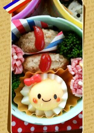 ゆで卵deスマイル★ キャラ弁-レシピのメイン写真