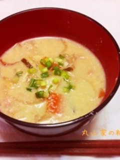 丸山家の粕汁-レシピのメイン写真