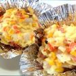 カルボナーラ風焼きマッシュポテト