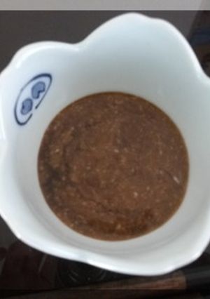 かわはぎの肝で肝醤油-レシピのメイン写真