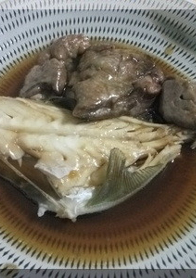 かわはぎの煮つけ-レシピのメイン写真