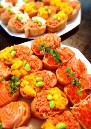 華やか稲荷ずし-レシピのメイン写真