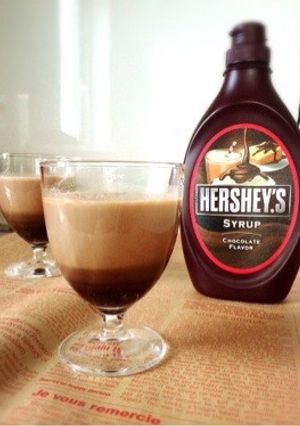 砂糖なしチョコシロップで二層チョコプリン-レシピのメイン写真