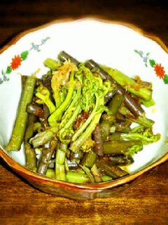 春の味♪ワラビのお浸し-レシピのメイン写真