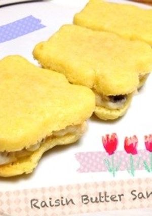 NEW・レーズンバターサンド-レシピのメイン写真