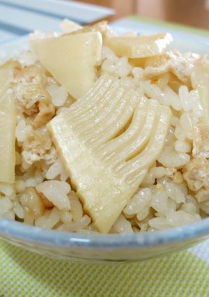 春の味覚♪旬のホクホクたけのこご飯-レシピのメイン写真