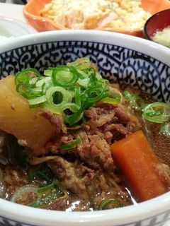 簡単♡牛こま肉で土手焼き風煮込み-レシピのメイン写真