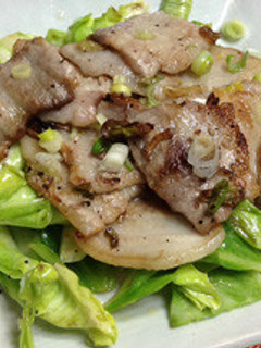 簡単 豚肉のネギ塩焼き-レシピのメイン写真