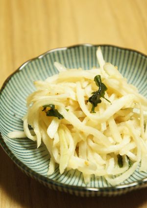 切干とわかめのゴマ酢和え-レシピのメイン写真