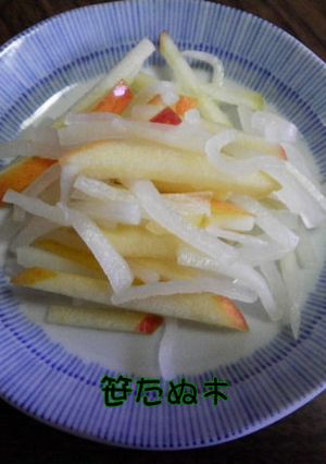 りんごと大根のサラダ-レシピのメイン写真