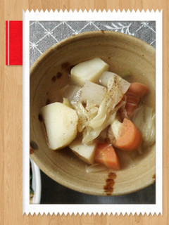野菜ゴロゴロ具だくさん野菜スープ-レシピのメイン写真