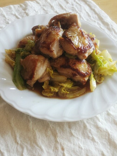 春キャベツと鶏の塩こうじ焼き-レシピのメイン写真