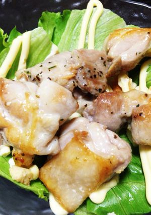 超簡単！ボリュームたっぷり鶏肉サラダ♡-レシピのメイン写真