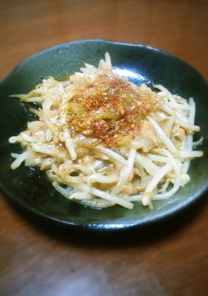 から揚げ粉のとろみでツナ缶モヤシ炒め♪-レシピのメイン写真
