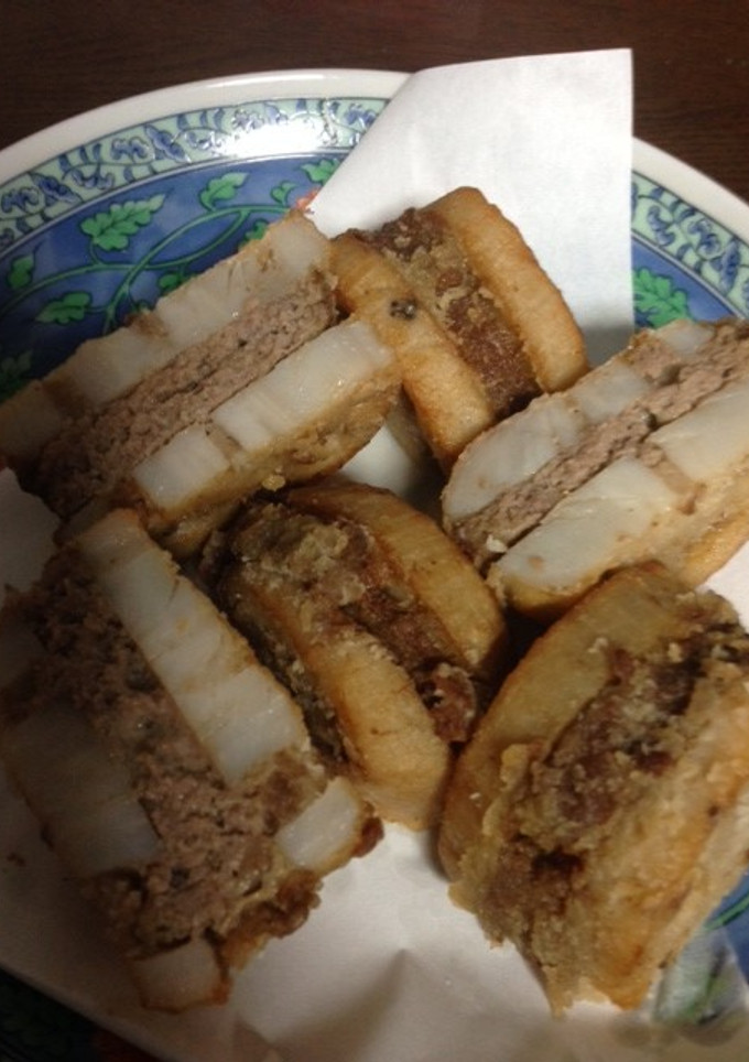 片栗粉でサクッと簡単れんこんはさみ揚げ-レシピのメイン写真
