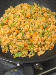 彩り野菜のチャーハン-レシピのメイン写真