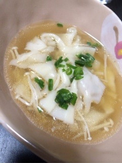 冷凍ギョウザでスープ-レシピのメイン写真