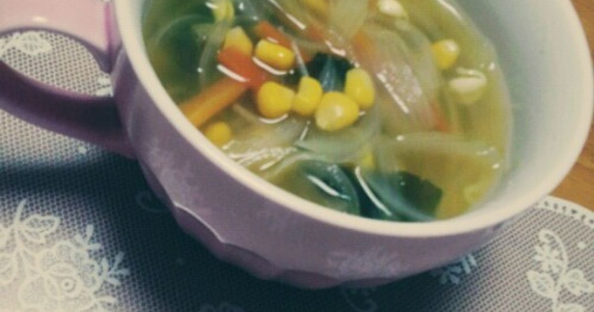 優しいコンソメスープ by あやちあやち 【クックパッド】 簡単おいしい