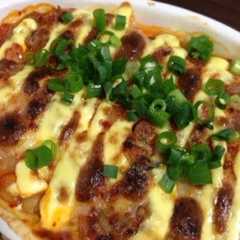 รูปของ 豆腐・納豆・キムチ・チーズ全部載せ焼き♡