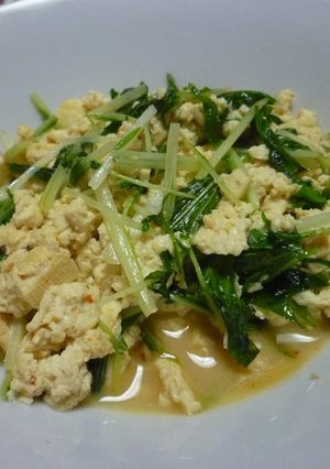 まーさんちの汁だく煎り豆腐♡-レシピのメイン写真