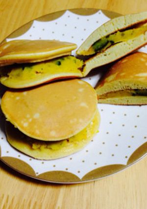 おやつに♡卵1個でミニどら焼き-レシピのメイン写真