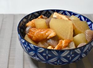 簡単節約！大根・竹輪・こんにゃくの煮物-レシピのメイン写真