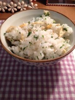春香る♡芹の混ぜご飯♡-レシピのメイン写真