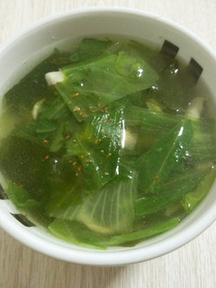 こってり料理のお供♡あっさりしすぎスープ-レシピのメイン写真