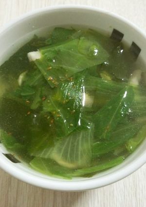 こってり料理のお供♡あっさりしすぎスープ-レシピのメイン写真
