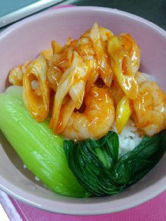 激うま☆エビチリ丼( ^^)/-レシピのメイン写真