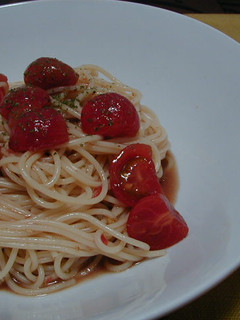 トマトの冷製パスタ-レシピのメイン写真