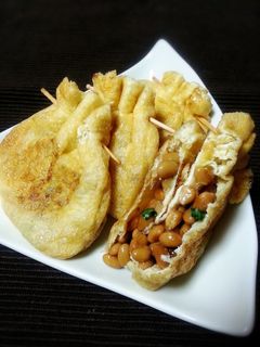 ☆納豆巾着☆-レシピのメイン写真