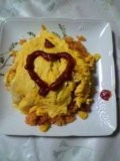 簡単とろとろ卵のオムライス-レシピのメイン写真