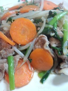 にら肉炒め-レシピのメイン写真