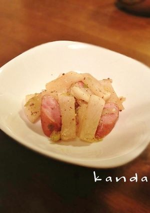 簡単！和風なジャーマン大根-レシピのメイン写真