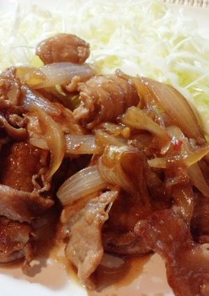 簡単★甘辛しょうが焼き-レシピのメイン写真