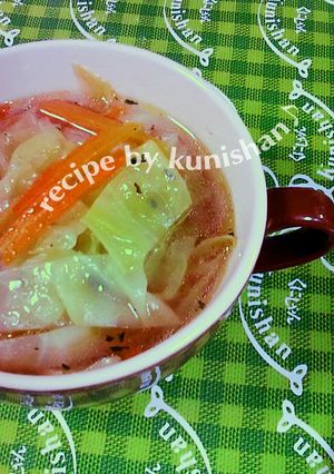 くにしゃんのキャベツ生姜スープ♪-レシピのメイン写真