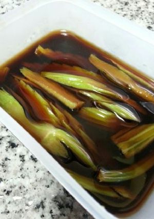 セロリの醤油漬け-レシピのメイン写真