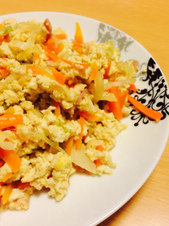 洋風炒り豆腐-レシピのメイン写真
