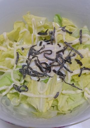 ♪レンジで簡単♪キャベツの温サラダ-レシピのメイン写真