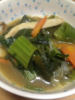 春蘭満♪高菜と茎わかめの中華風炒め物-レシピのメイン写真