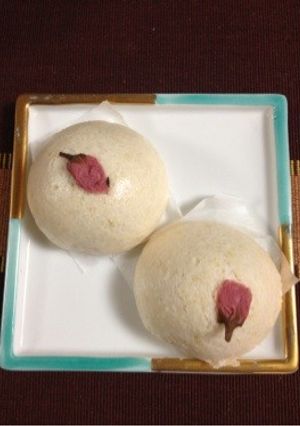 桜まんじゅう-レシピのメイン写真