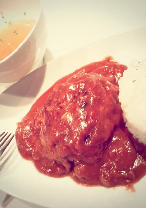 グツグツ簡単煮込みハンバーグ-レシピのメイン写真