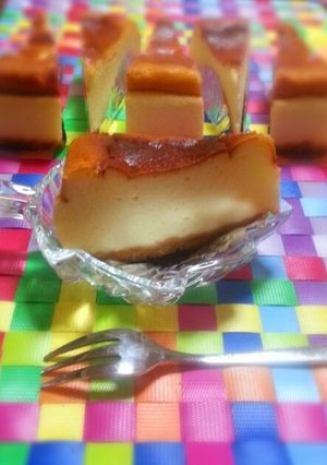 ヨーグルトでチーズケーキ-レシピのメイン写真