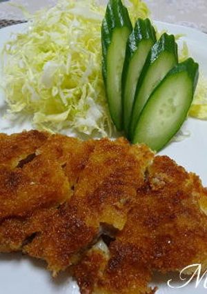 簡単！チーズ風味ポークカツレツ-レシピのメイン写真