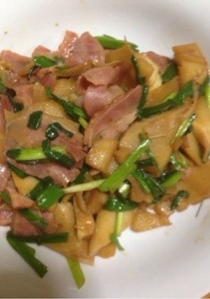 今が旬！タケノコのうまうま炒め-レシピのメイン写真