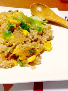 ささっとレタス炒飯-レシピのメイン写真