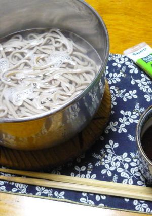 簡単短時間ずぼら☆釜揚げ風蕎麦-レシピのメイン写真